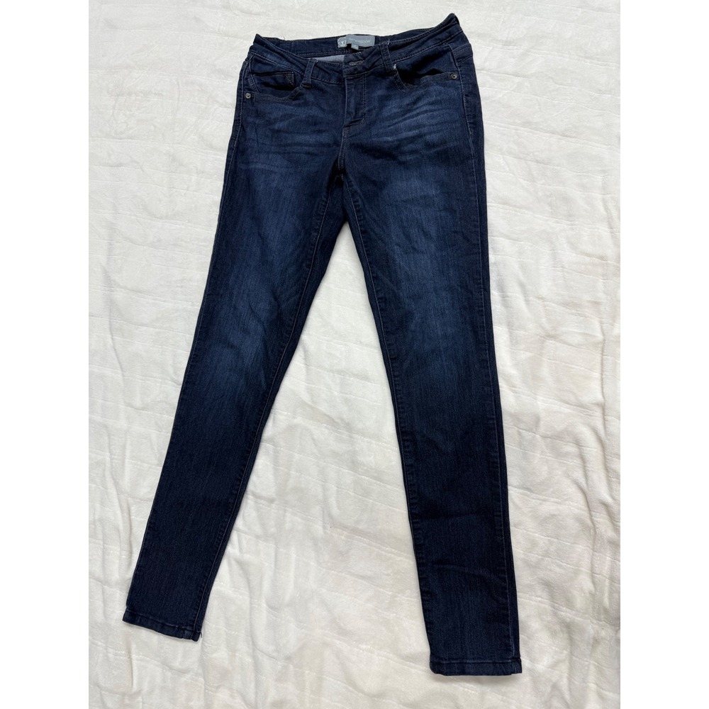 Wit & Wisdom‎ Womens Size 4 Dark Wash Skinny Jeans Stretch Comfort